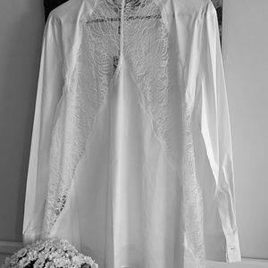 DonnaKaran Lacy Blouse